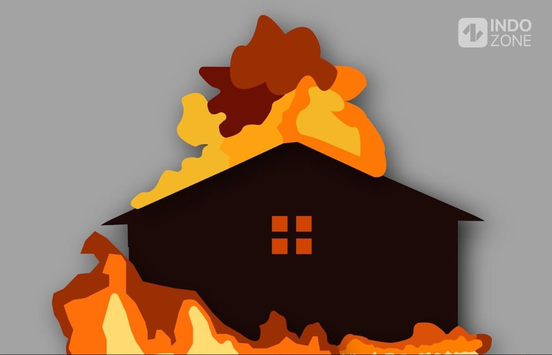 Kebakaran Hanguskan Rumah Kontrakan di Jaktim, Wanita Idap Stroke Tewas Terjebak!