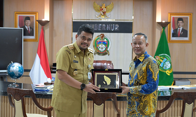 Bobby Nasution dan Ombudsman Bahas Peningkatan Pelayanan Publik di Sumut
