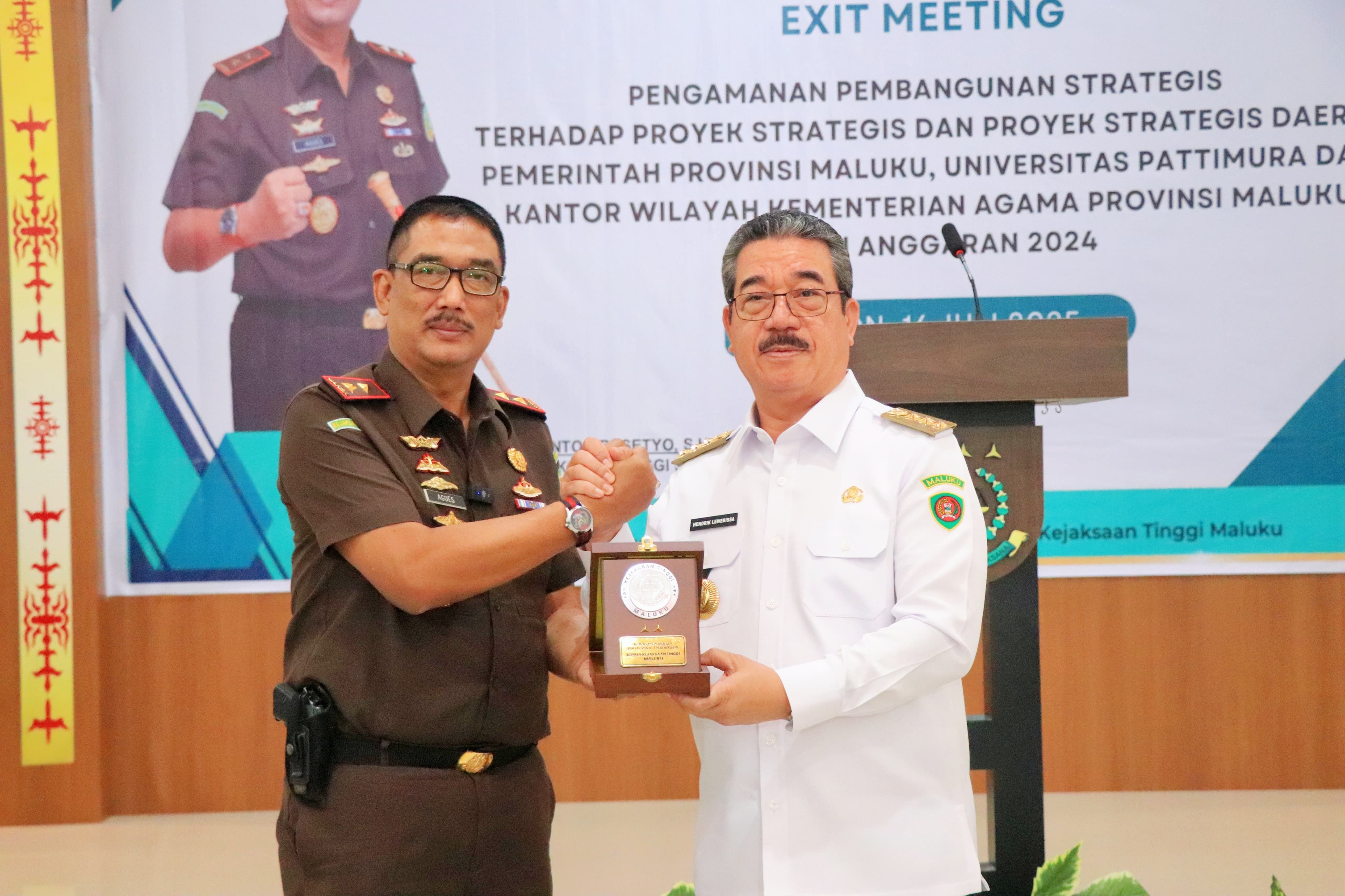 Kajati dan Gubernur Maluku Bahas Proyek Strategi Daerah, Mengapa ?