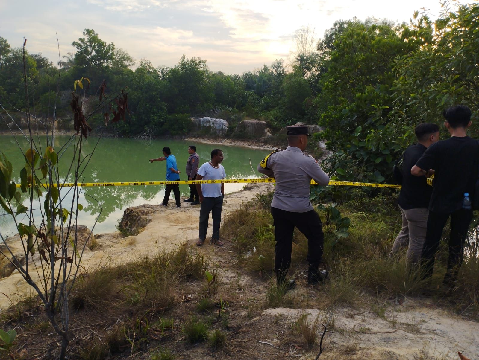 Pelajar 13 Tahun di Bengkalis Tewas Tenggelam di Kolam Bekas Galian