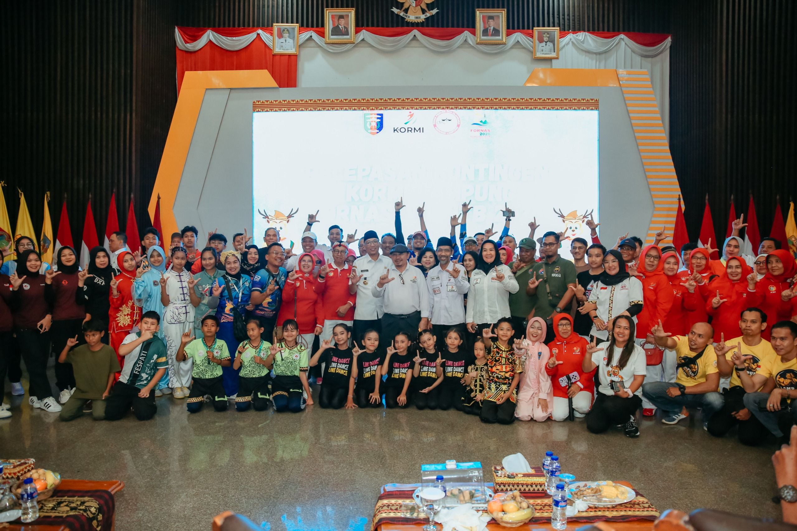 Lampung Kirim 250 Peserta Ikuti Festival Olahraga Masyarakat Nasional (Fornas) di NTB