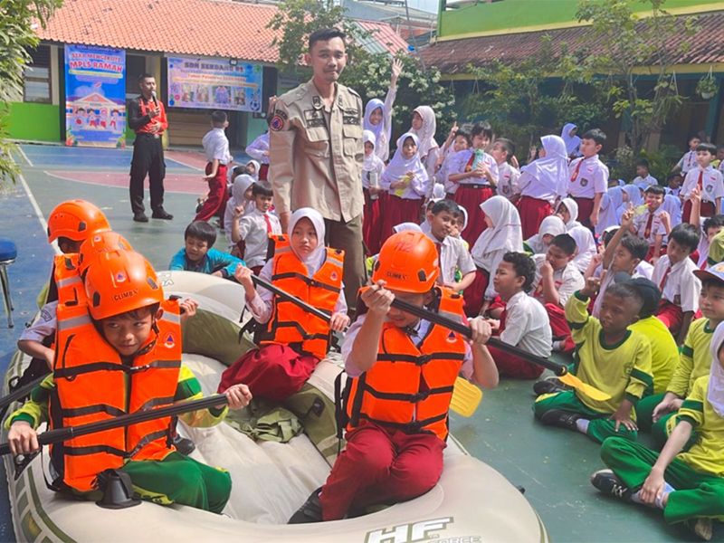 BPBD Jakarta Ajak Pelajar Kenali Bencana Sejak Dini Lewat MPLS