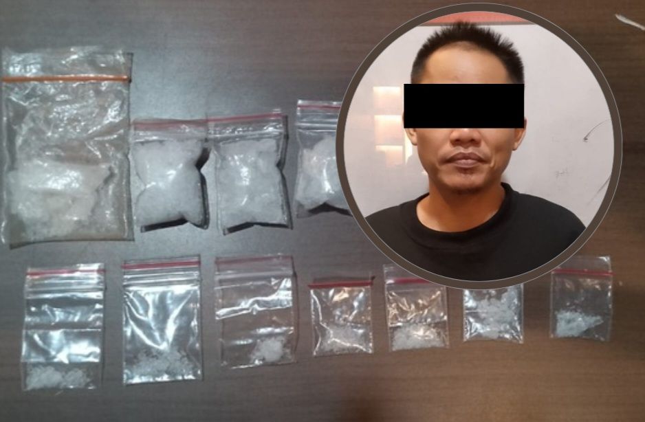 Nyambi Jual Narkoba, Tukang Service Komputer Diciduk Satres narkoba Polres Serang