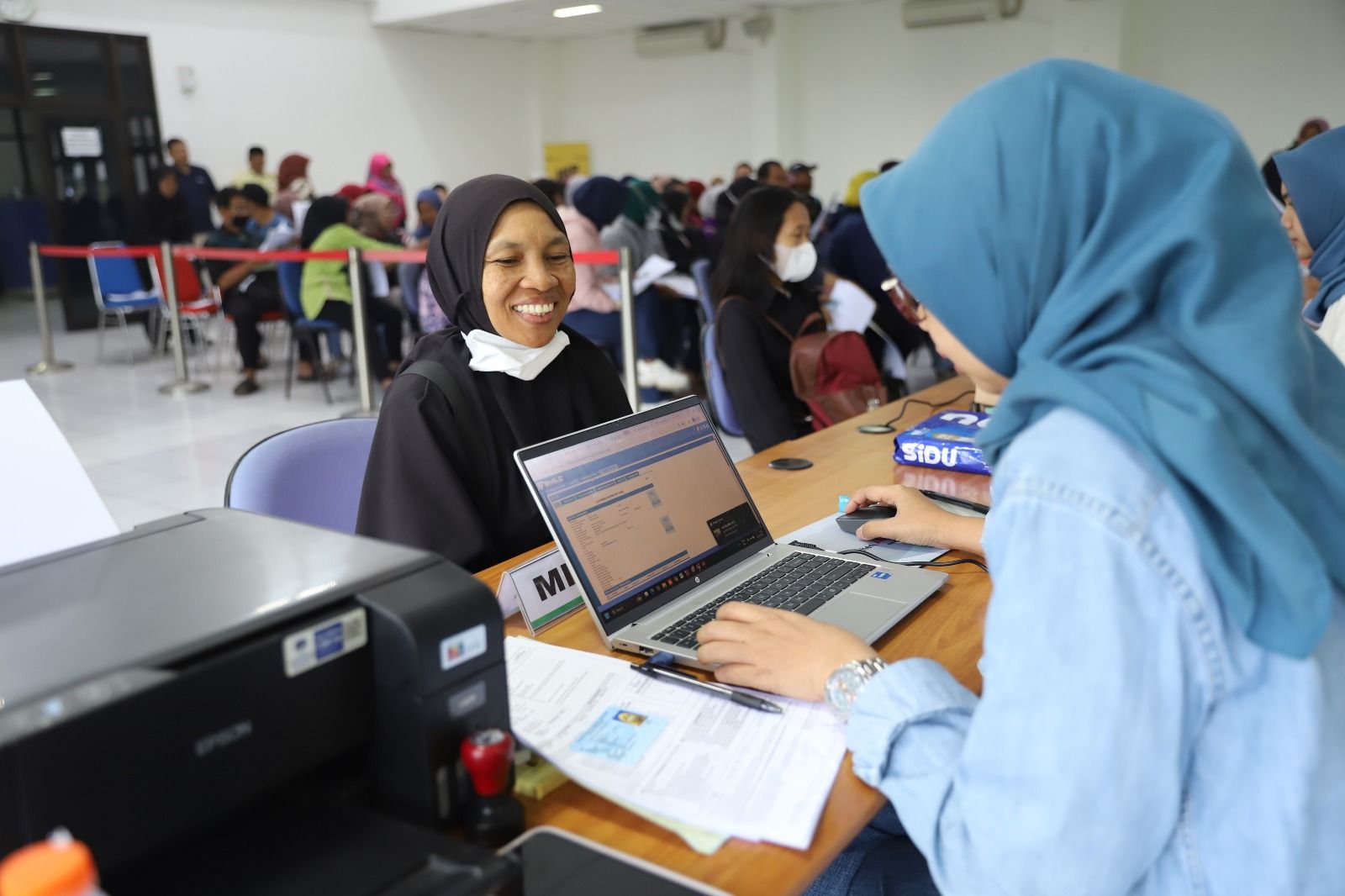 Disnaker Sleman Fasilitasi Pencairan Dana JHT Rp9,3 Miliar untuk 356 Eks Pekerja MTG