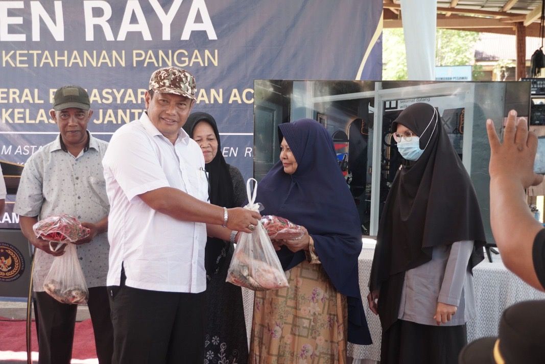 Panen Raya Cabe di Rutan Jantho, Bukti Ketahanan Pangan Aceh Makin Kuat