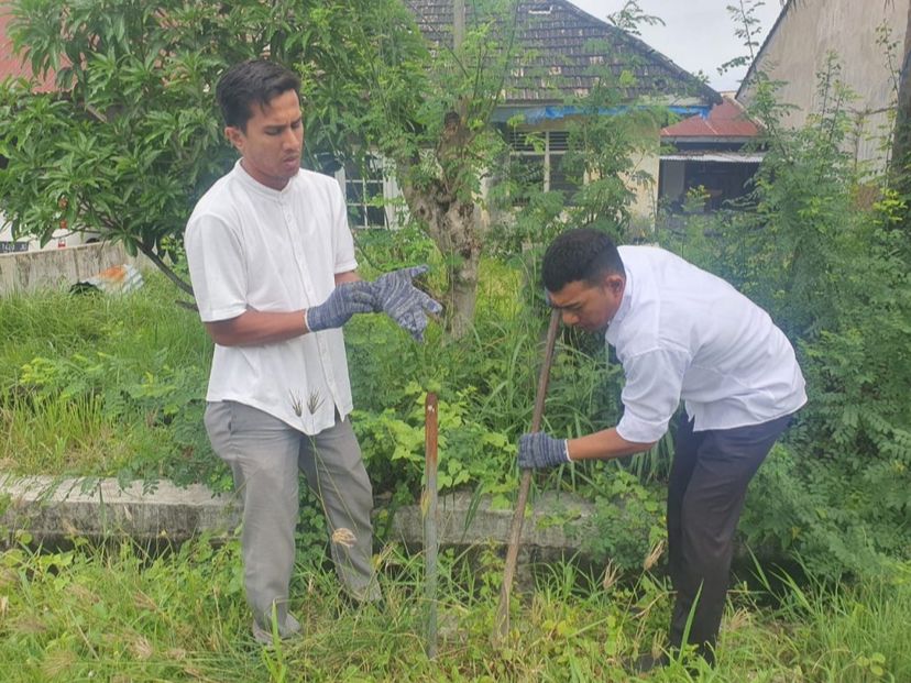 DLHK3 Banda Aceh Pasang Alat Ukur Udara untuk Jaga Kualitas Lingkungan