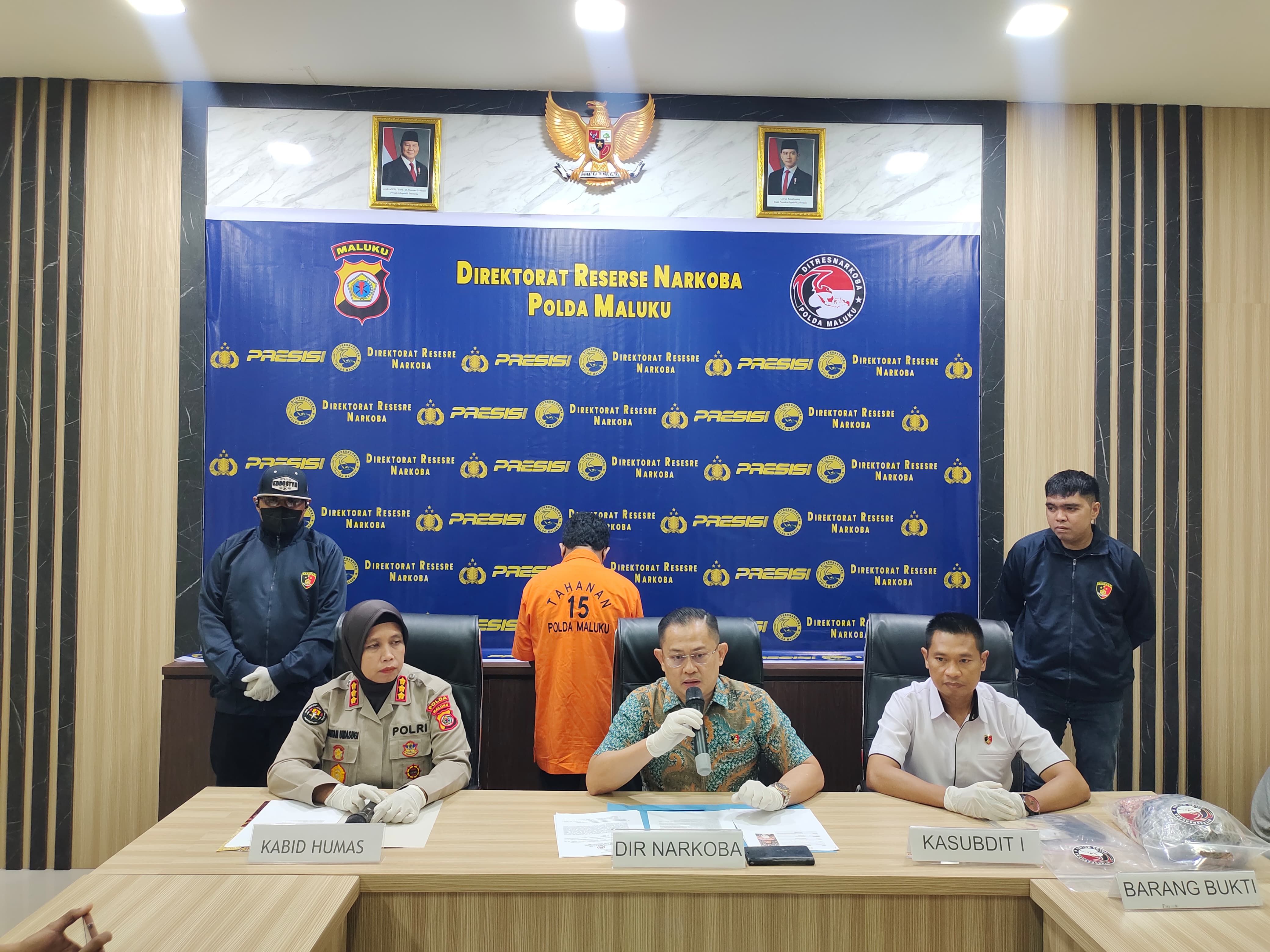 Kepincut Iming-Iming Sabu, Pemuda Pengangguran di Ambon Ditangkap Saat Ambil Paket Narkoba