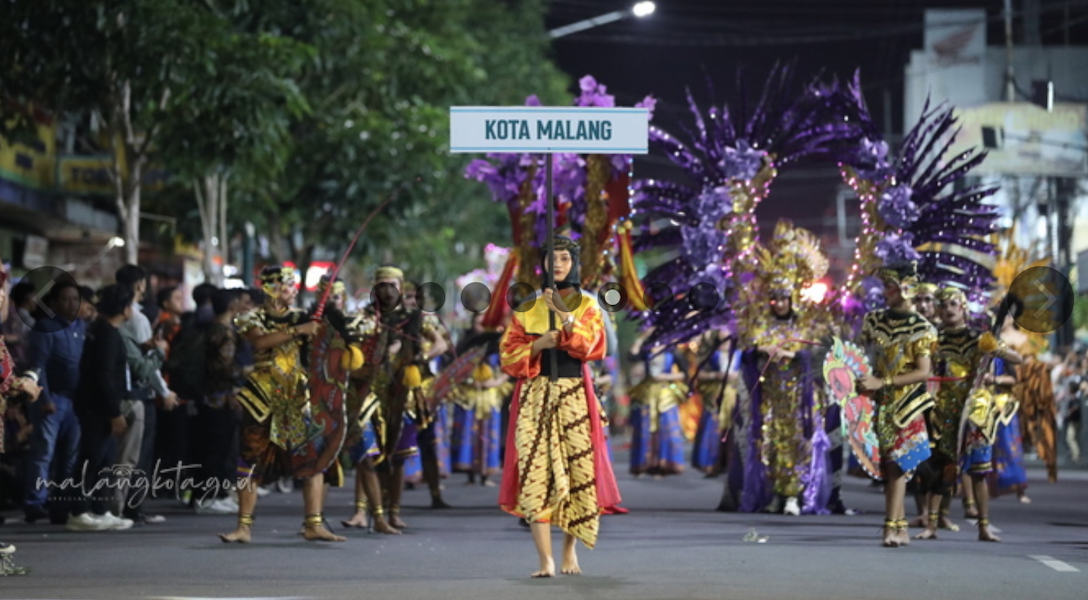 Malang Meriahkan Apeksi Nite Carnival 2025 di Kediri
