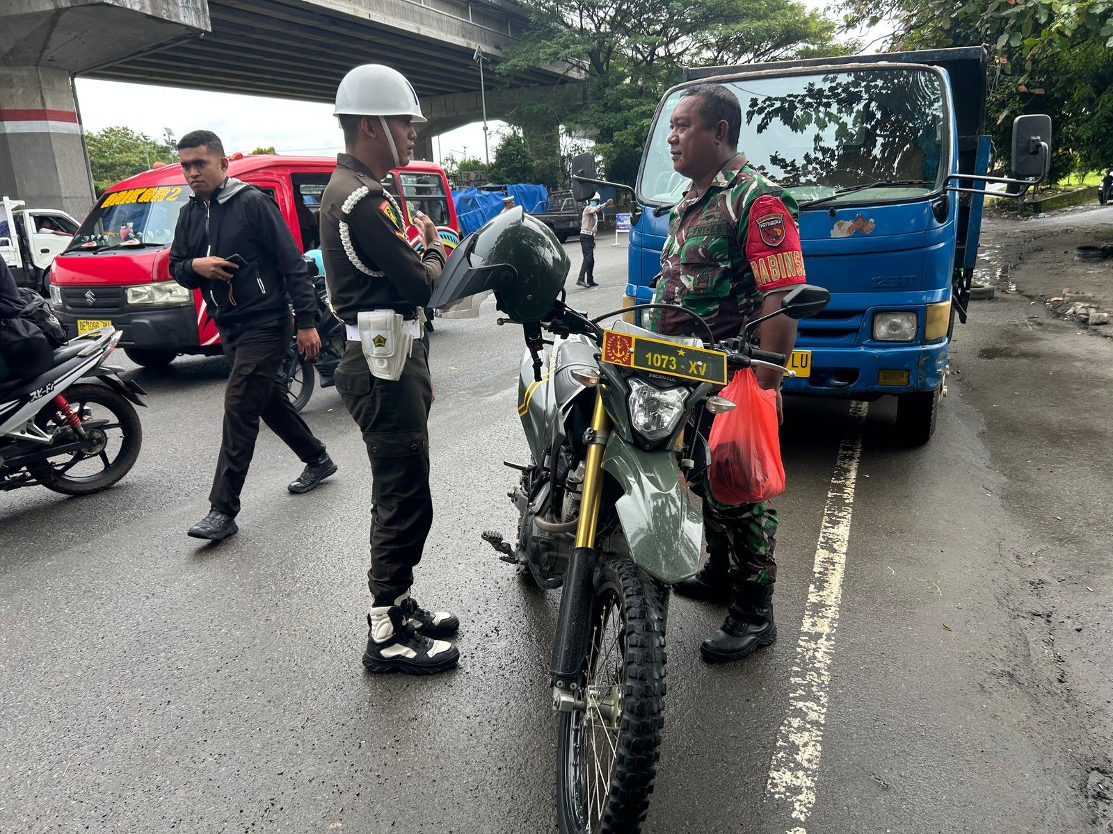 34 Pelanggar Aturan Lalu Lintas di Ambon Kena Tilang dalam Operasi Patuh Hari Kelima