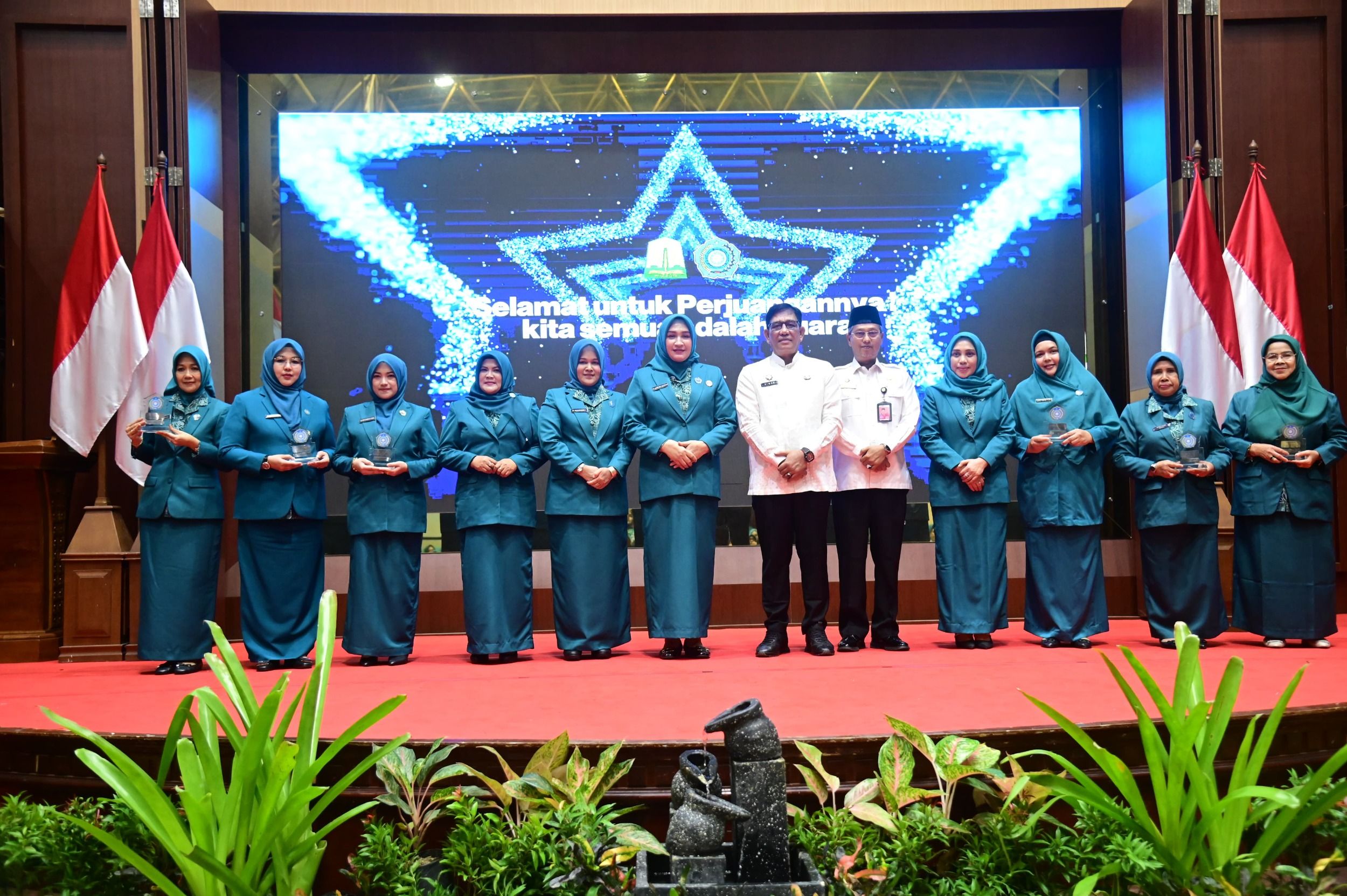 TP PKK Aceh Besar Raih Prestasi di Ajang Gammawar 2024