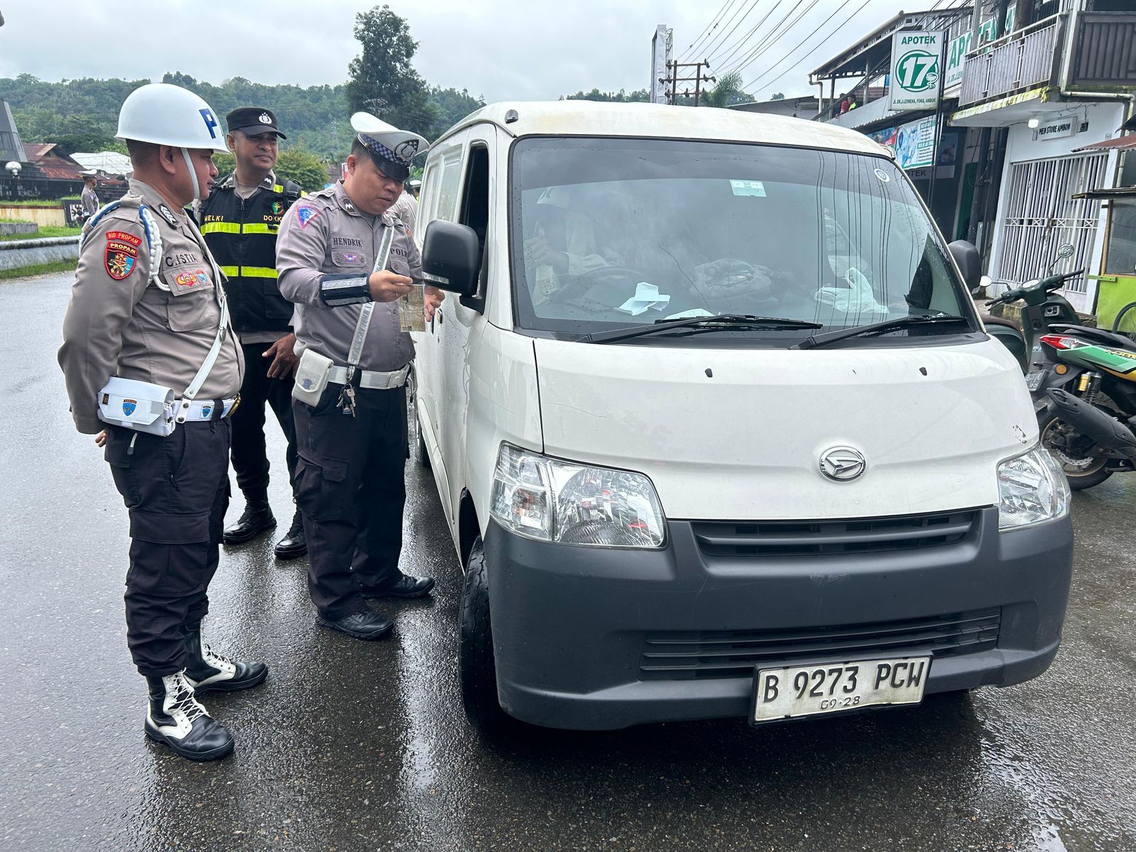 250 Pengendara Kena Tilang dalam Operasi Patuh Sepekan di Ambon, Didominasi Sepeda Motor