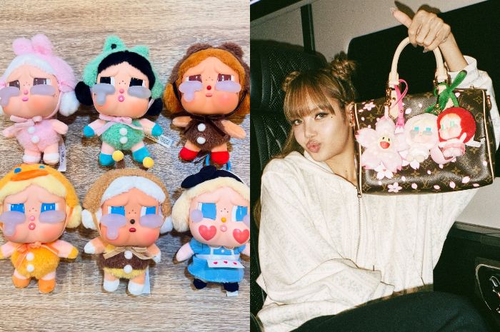 Geser Labubu, Boneka Crybaby Jadi Idola Baru K-Netz dan Lisa BLACKPINK