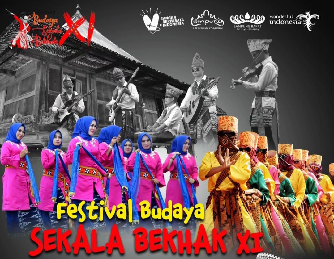 Festival Budaya Sekala Bekhak Lampung Barat 2025 Digelar, Ini Rangkaian Kegiatannya