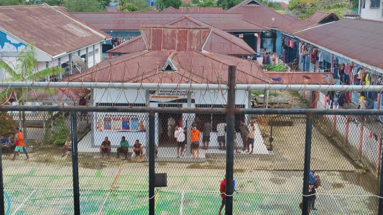 Kalapas Sorong Akui Fasilitas Lapas Masih Minim