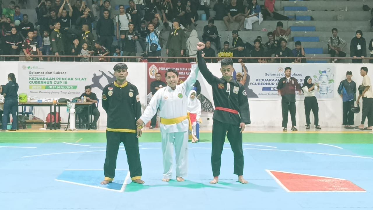 2 Prajurit Lantamal Ambon Ukir Prestasi di Kejuaraan Pencak Silat Gubernur Cup III 2025