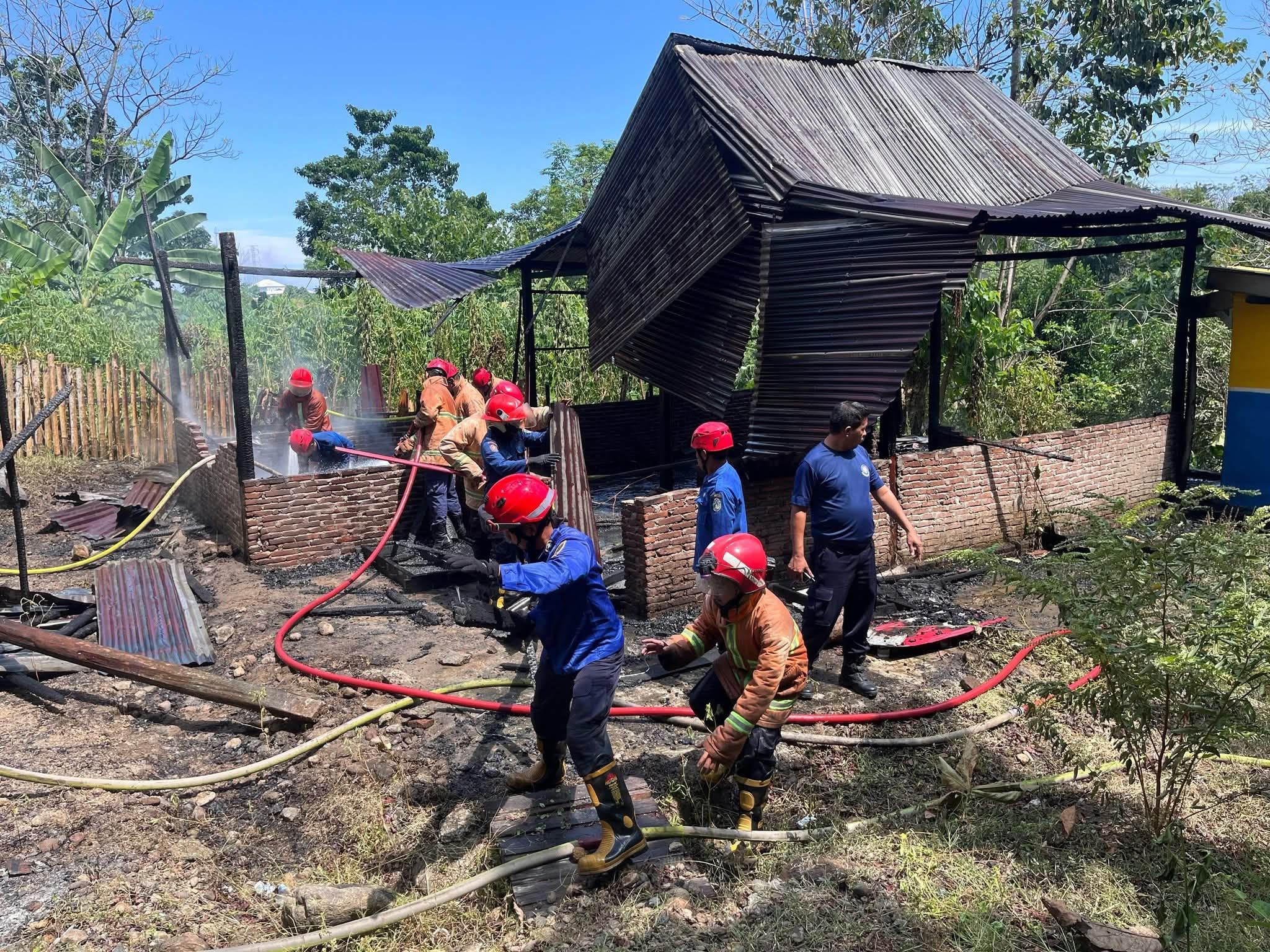 Kesal Tak Diberi Uang, Pria di Parepare Bakar Rumah Ibunya Sendiri