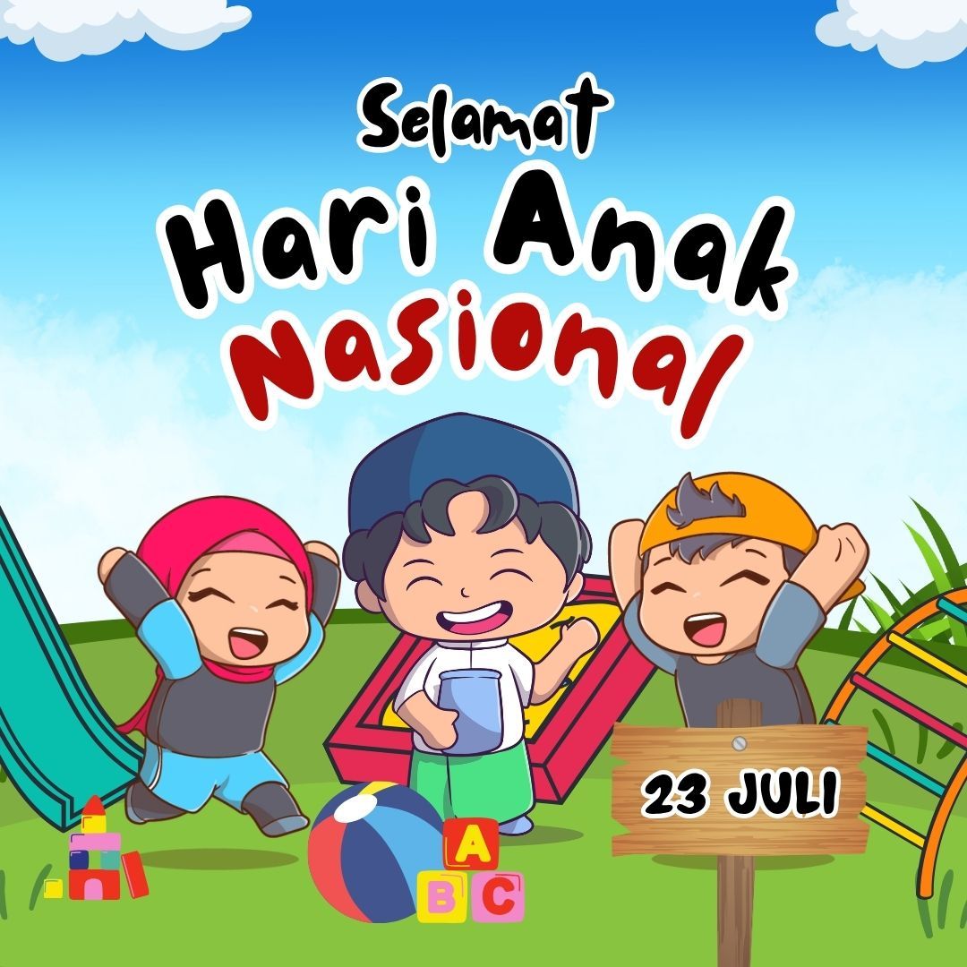 11 Contoh Gambar Poster Hari Anak Nasional, Terbaru 2025!
