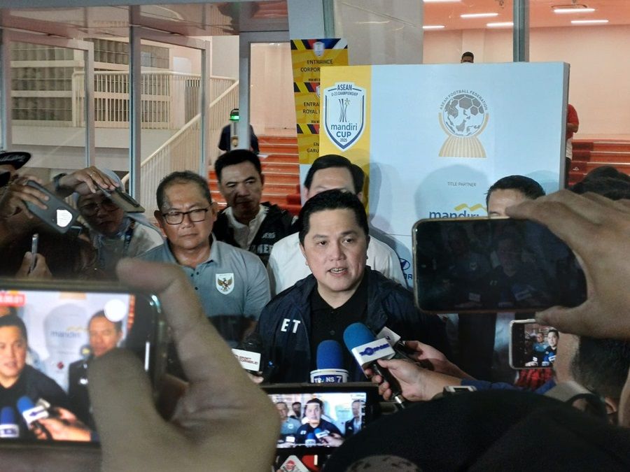 Timnas Indonesia U-23 Gagal Cetak Gol ke Gawang Malaysia, Erick Thohir Soroti Penyelesaian Akhir