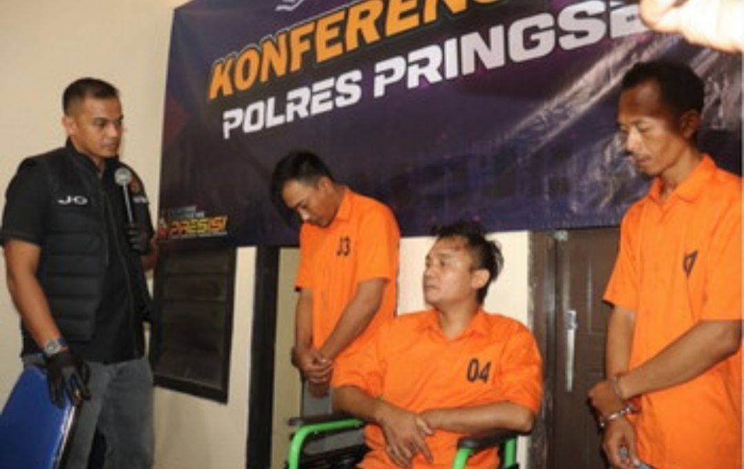 Komplotan Pelaku Perampokan Agen BRILink di Pringsewu Lampung Ditangkap