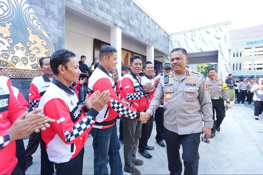 Polri Gandeng Komunitas Otomotif di Jateng, Ajak Berkendara Tertib Lalu Lintas