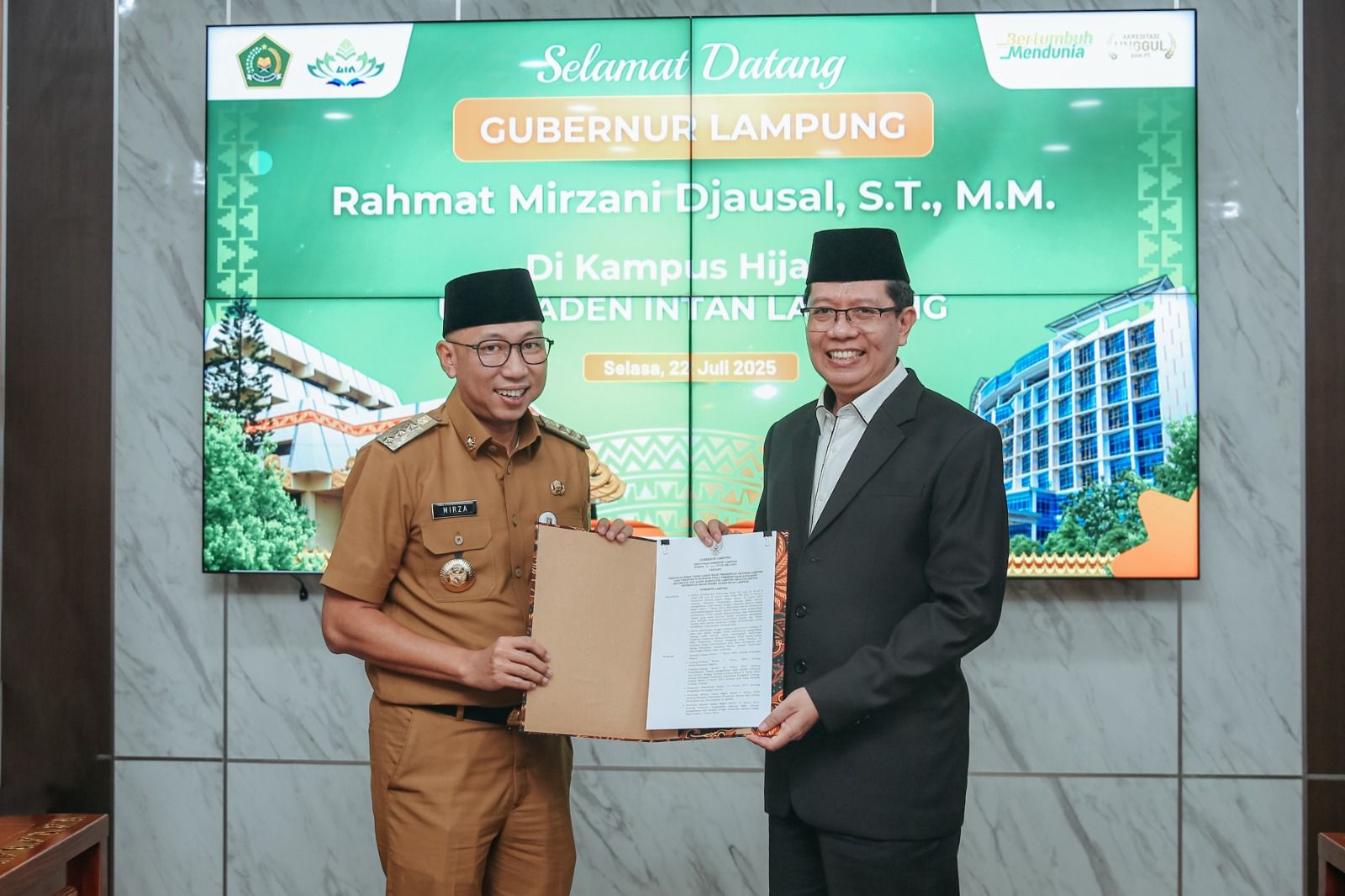 UIN Raden Intan Lampung Dapat Hibah Lahan Seluas 50 Hektare di Kota Baru