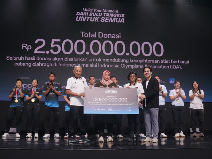 Oppo dan IOA Kumpulkan Rp2,5 Miliar Lewat Pertandingan Bulu Tangkis Bareng Legenda