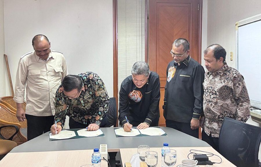 USK dan PT Tusam Hutani Lestari Jalin Kerja Sama Konservasi Gajah Sumatera