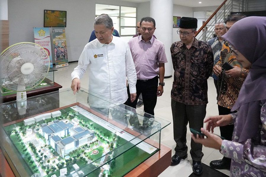 Deputi Bappenas Tinjau Rencana Pembangunan Rumah Sakit Pendidikan USK