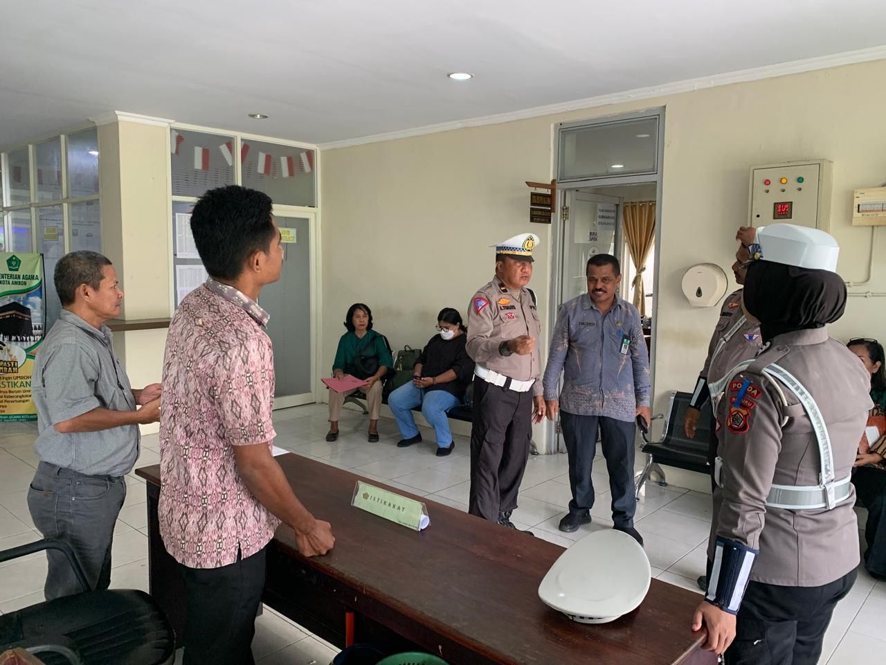 Polda Maluku Gelar Sosialisasi Operasi Patuh Salawaku 2025 di Kantor Kemenag Ambon