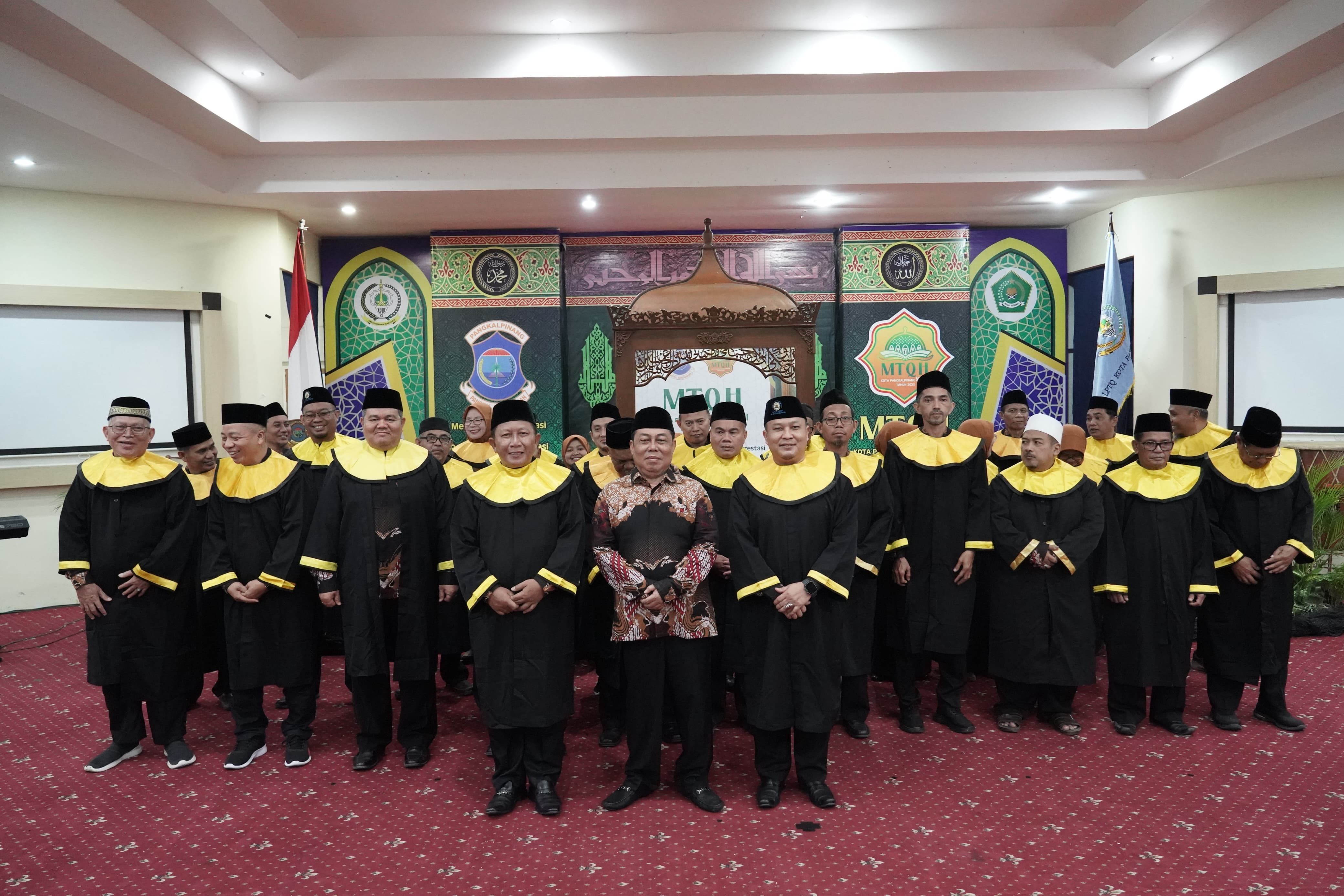 MTQH ke XXXIII, Selama 4 Hari Lantunan Ayat Suci Al-Quran Bergema di Gedung OR Wali Kota Pangkalpinang