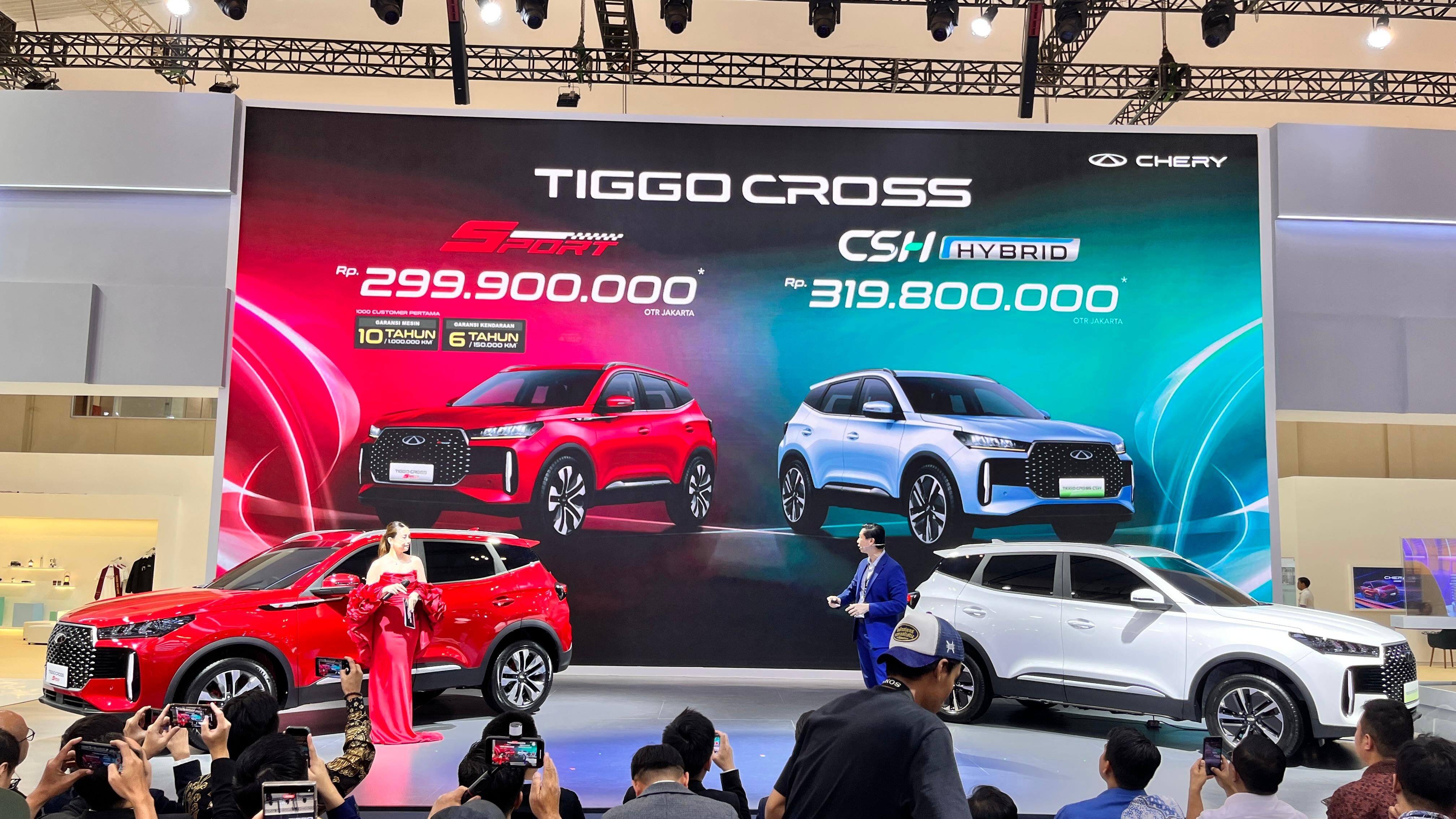 Harga Chery Tiggo Cross Sport dan Tiggo Cross CSH Terbaru 2025 yang Baru Rilis di GIIAS 2025!