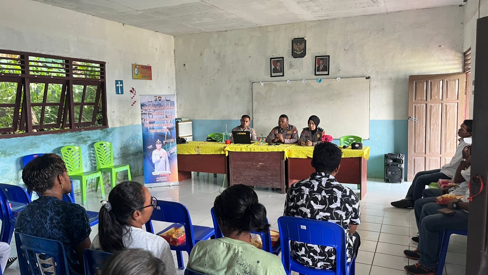 Polda Maluku Ajak Warga Jabulenga Desa Kepulauan Aru Jaga Kamtibmas