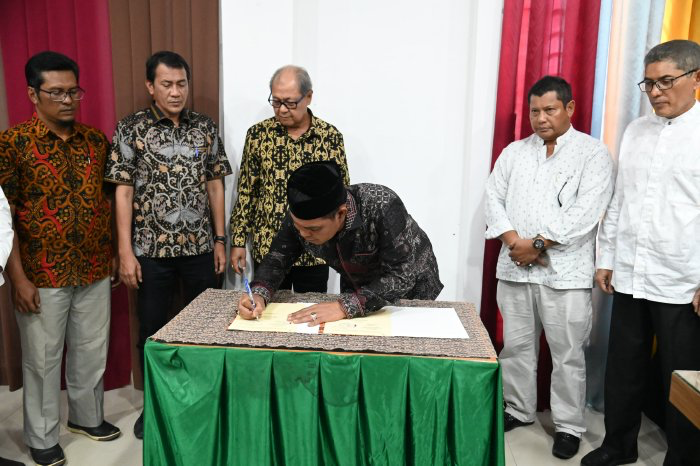 Pemkab Aceh Besar Terima Gedung SDN Bak Sukon Terdampak Proyek Tol Sigli–Banda Aceh