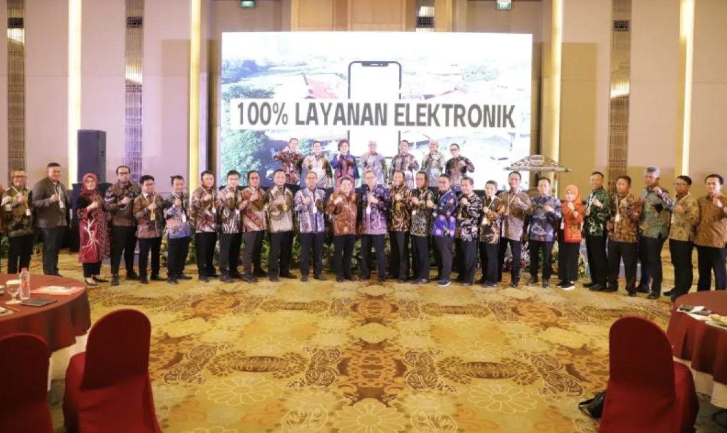 39 Kantor Pertanahan di Jatim Sudah Terapkan Layanan Peralihan Elektronik