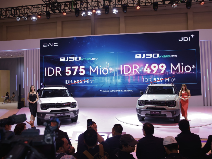 BAIC BJ30 Hybrid Meluncur, Harga Mulai Rp499 Juta di GIIAS 2025