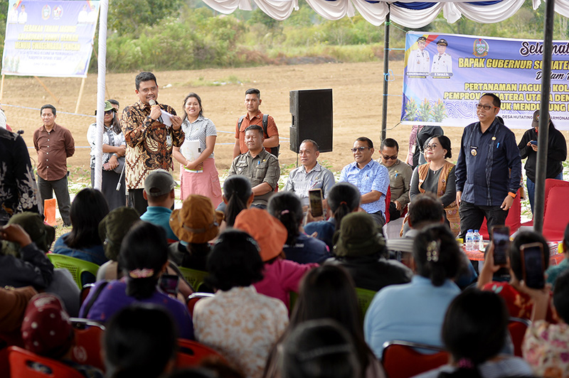Minta Mesin, Petani Taput Langsung Dapat dari Gubsu