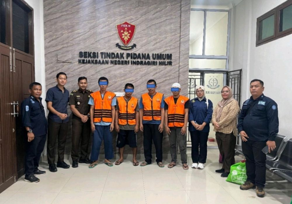 Habitat Harimau Sumatera Terancam, 4 Pelaku Ilegal Logging Akhirnya Dilimpahkan Ke Kejaksaan