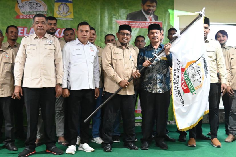 Petani Aceh Besar Naik Level! 20 DPK Tani Merdeka Resmi Dilantik