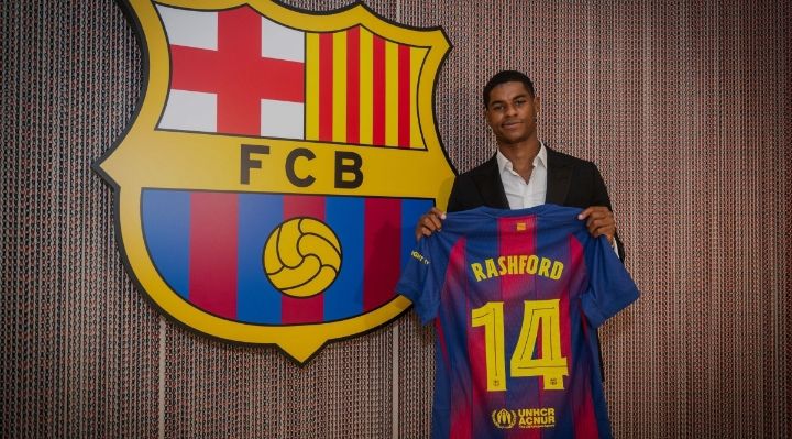 Barcelona Resmi Rekrut Marcus Rashford dengan Kontrak Satu Musim