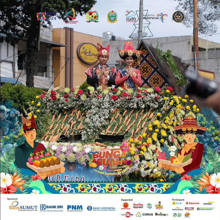 Festival Bunga dan Buah Tanah Karo 2025 Digelar 31 Juli–2 Agustus, Hadirkan Artis Lokal hingga Nasional