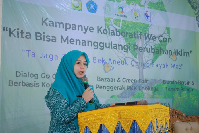 TP PKK Aceh Besar Gaungkan Aksi Nyata Lawan Perubahan Iklim