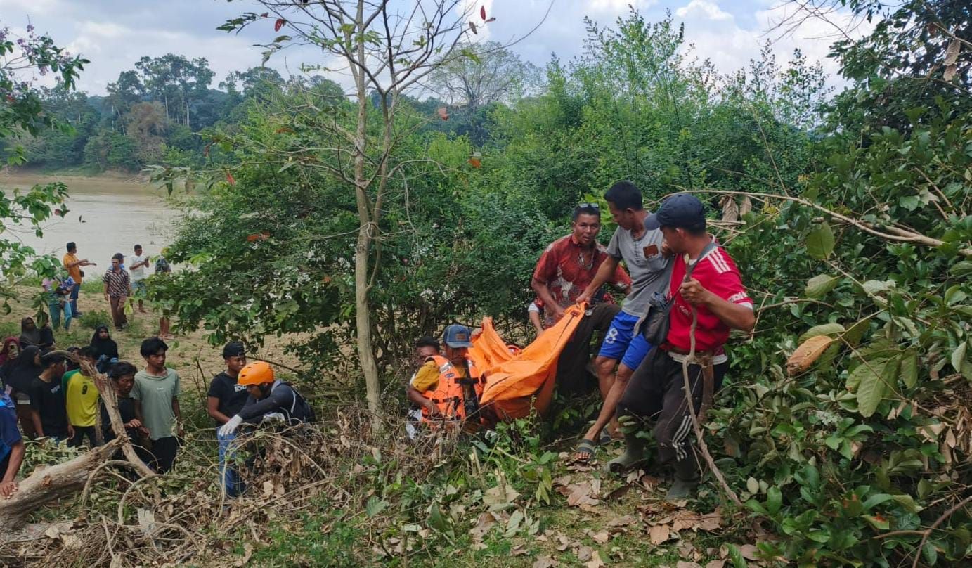 Tiga Hari Hilang, Remaja Tenggelam di Sungai Batanghari Tebo Ditemukan Meninggal Dunia