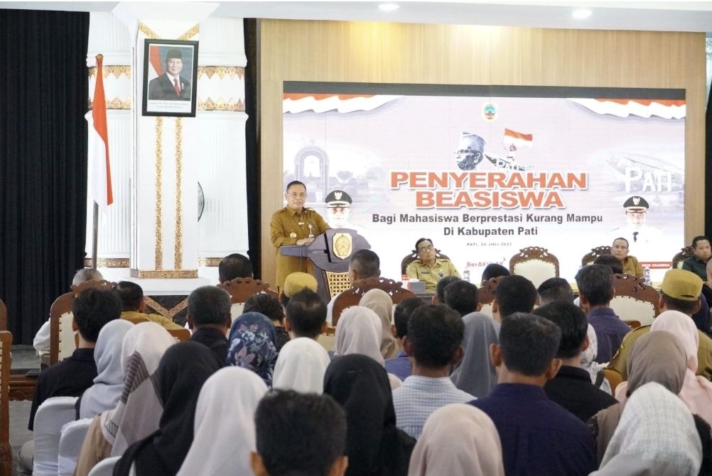 Pati Dukung Akses Pendidikan Lewat Bantuan Beasiswa bagi Mahasiswa Kurang Mampu