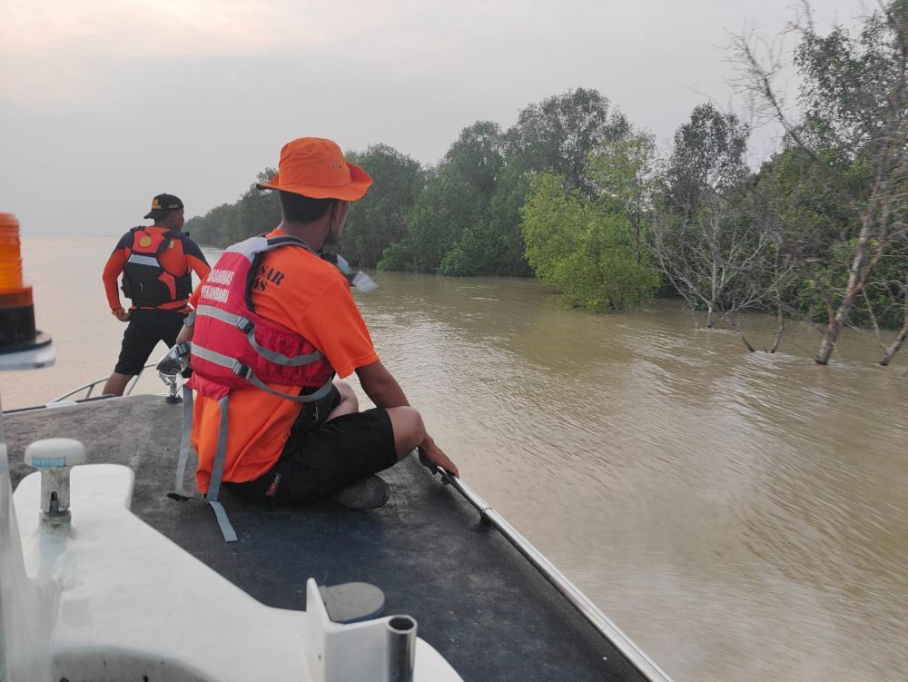 Sungai Rokan Mencekam,Nelayan Hilang Diterkam Buaya