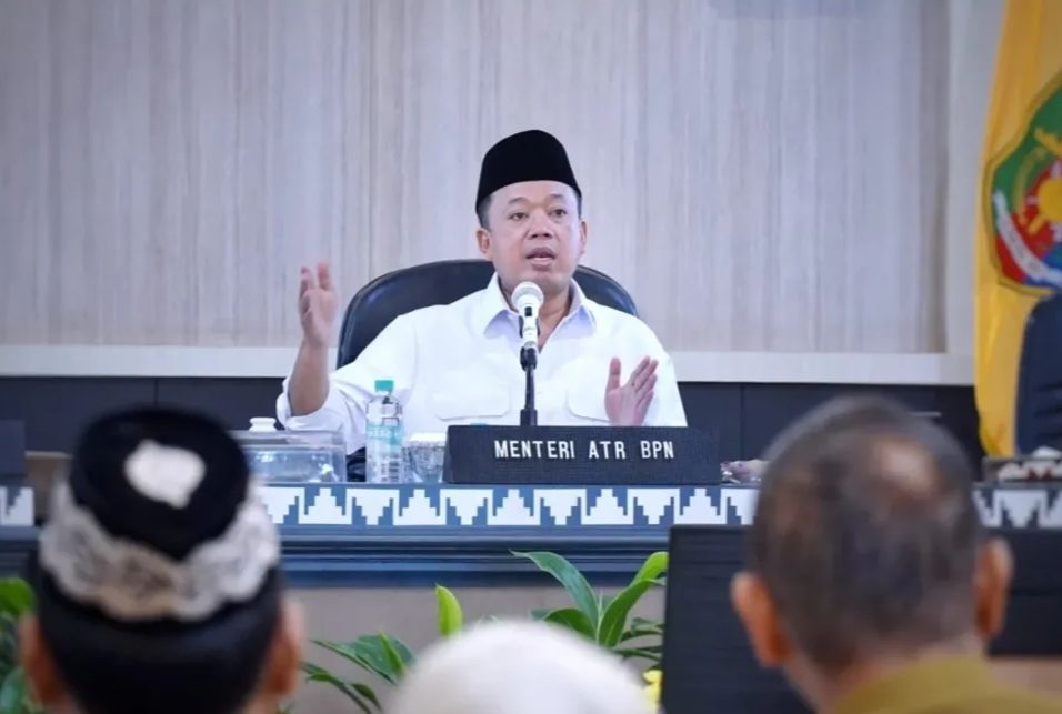 Sertifikasi Tanah Wakaf di Lampung Baru Capai 21,5 Persen, Menteri ATR Minta Dipercepat