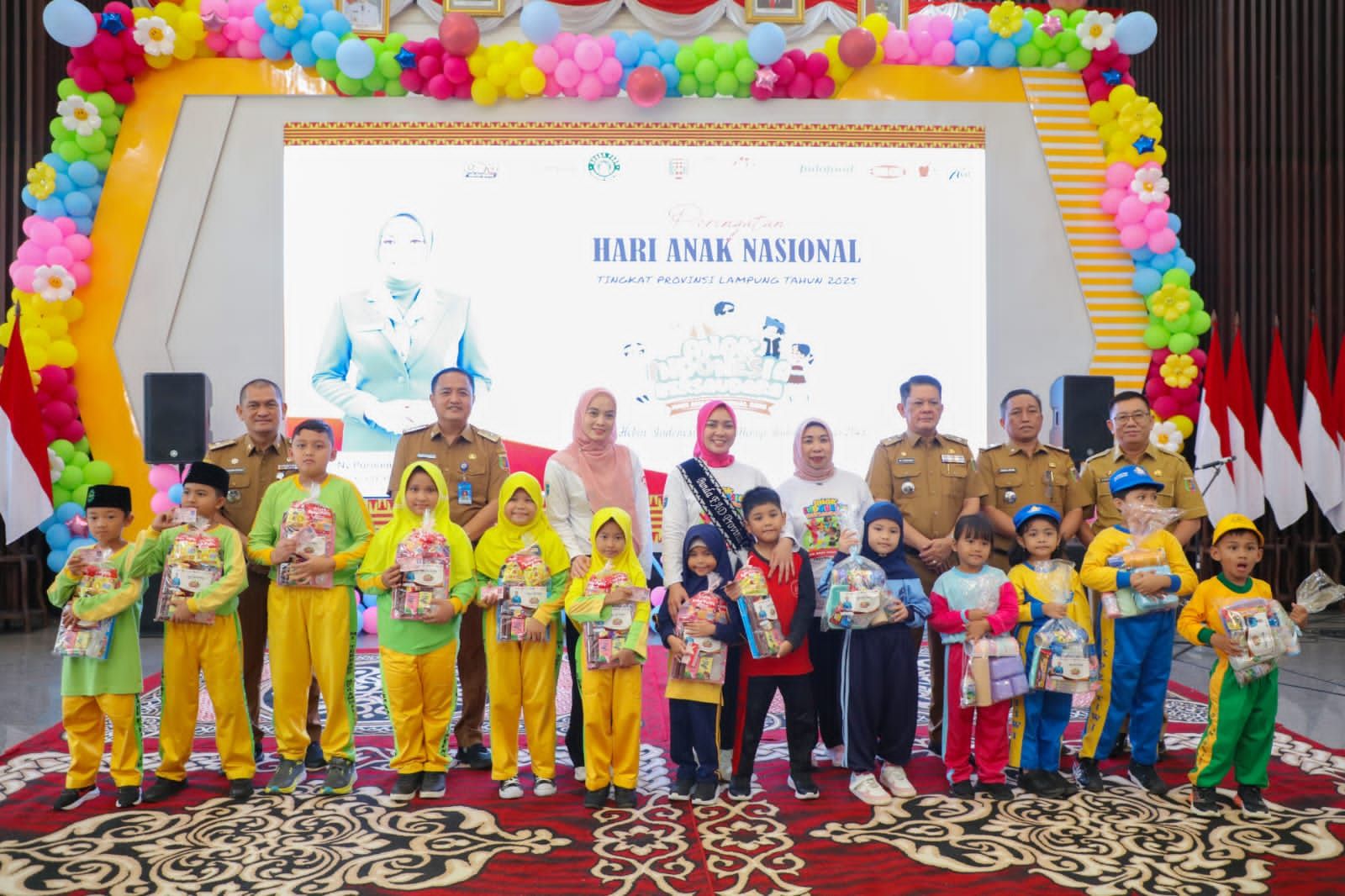 Peringatan Hari Anak Nasional, Pemprov Lampung Sebut Komitmen Wujudkan Program Yang Berpihak kepada Anak