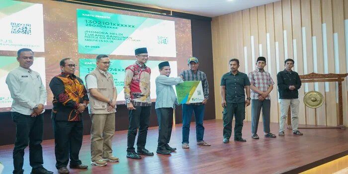 Resmi! Pemkab Solok Launching Program Perlindungan BPJS Ketenagakerjaan Bagi Pekerja Rentan Tingkat Nagari