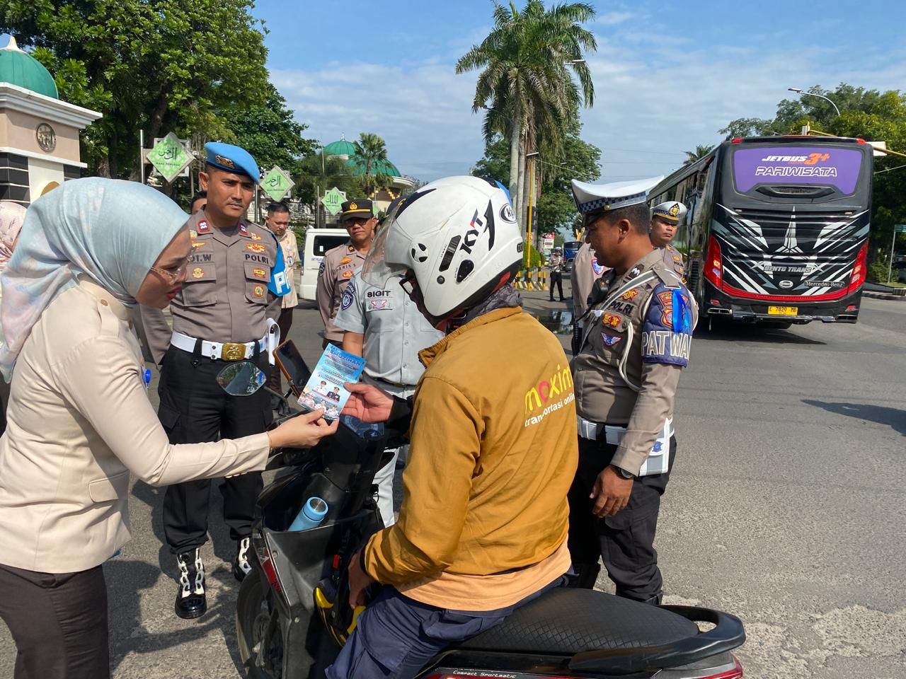 Polresta Bandar Lampung Catat Hampir 8 Ribu Pelanggar Ditindak Selama Operasi Krakatau 2025