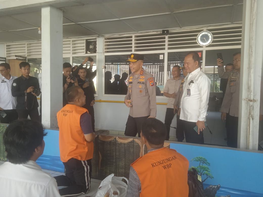 Perkuat Sinergitas, Kapolda Bangka Belitung Kunjungi Lapas Kelas II Pangkalpinang