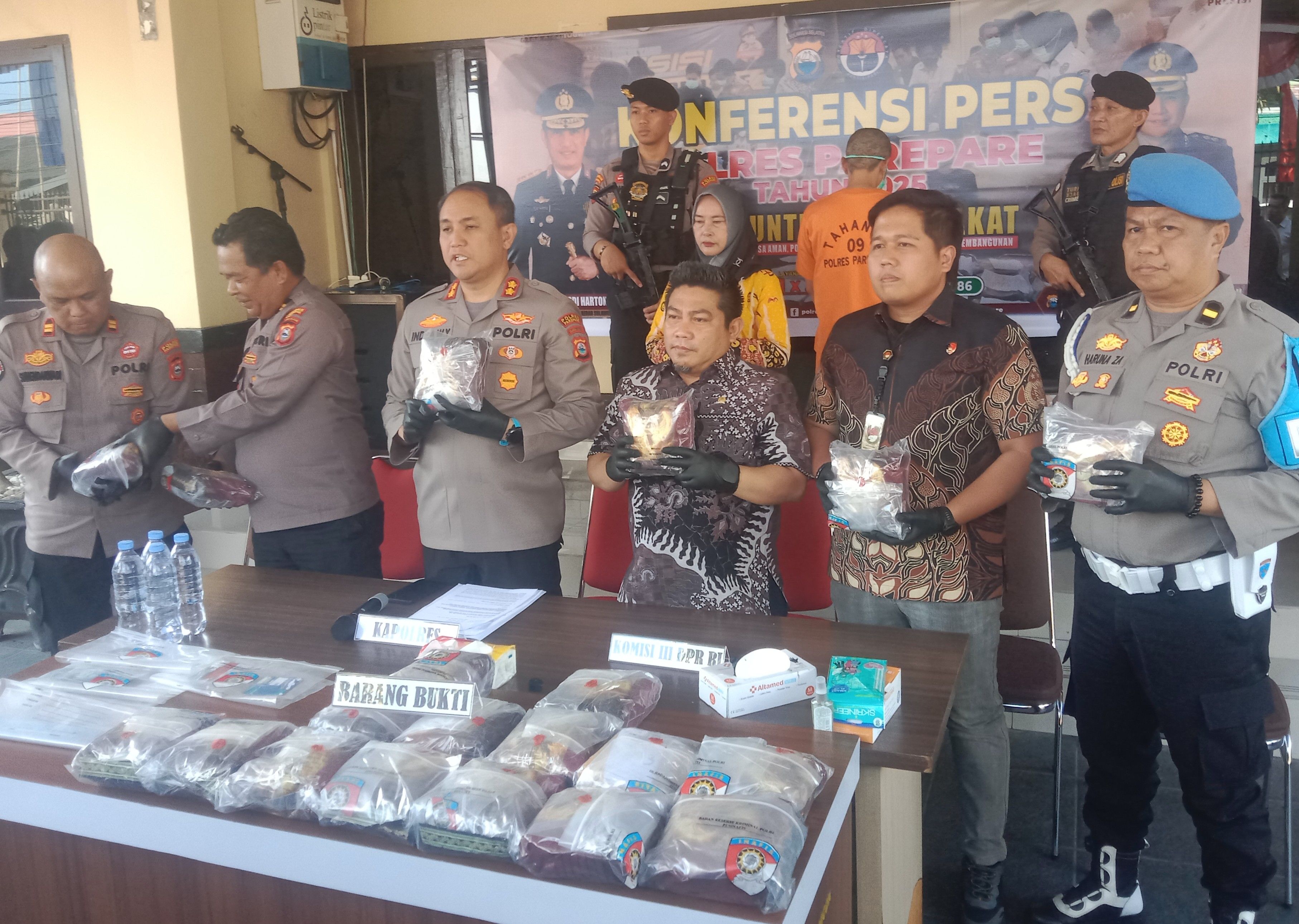 Polres Parepare Gagalkan Penyelundupan 20 Kg Sabu, Diduga Terkait Jaringan Fredy Pratama